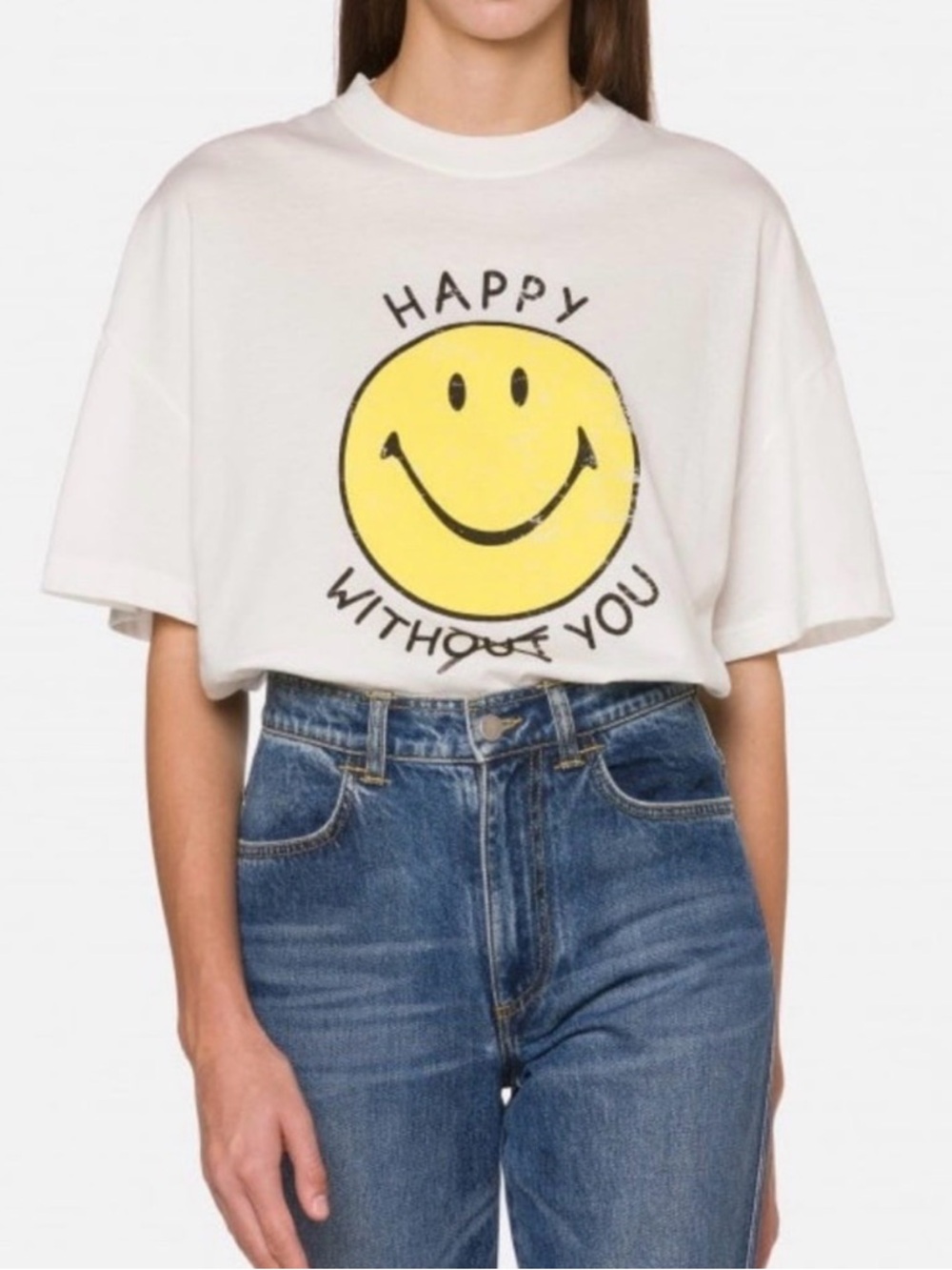 PHILOSOPHY ORGANIC JERSEY SMILEY T-SHIRT